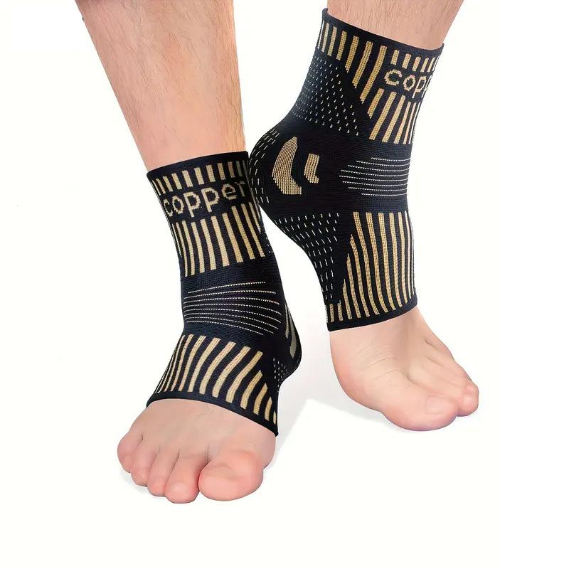 Sports Ankle Protection Copper Fiber Nylon Knitted Ankle Protection Breathable Pressurized Copper Ion  Ankle Protection Ankle and Ankle Protection