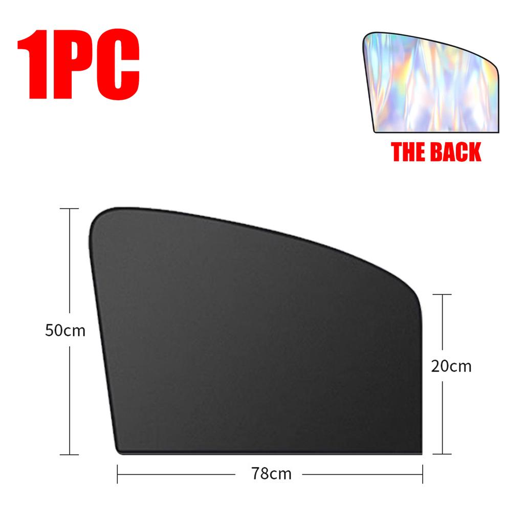 1-2pcs Magnetic Car Side Window Sun Shade Curtains UV Blocking Summer Car Sun Protection Cover Anti Glare Auto Privacy Curtain