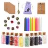 1 SET Trusă de Unelte Magice de Vrăjitoare Flori Uscate Accesorii Vrăjitorie Cadouri Minunate Set Lumânare cu Vanilie Pentru Vrăji Rituri Practică Vrăjitorie