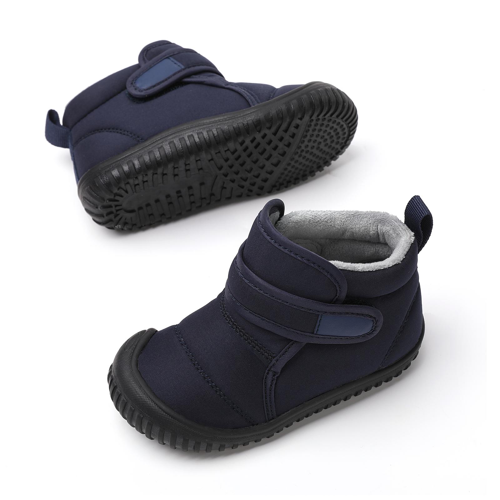 

Kids Snow Boots Winter Keep Warm Plush Children s Casual Shoes Outdoor Anti-slip Waterproof Boys Girls Baby Shoes Ankle Boots 22