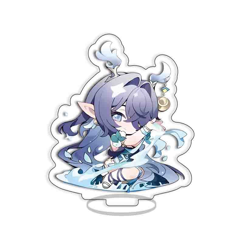 Mezzanine, Milk Tea, Cute Acrylic Standing Sign, Animation Peripheral Cartoon Pendant 8Cm