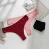 Solid Color Cotton Panties For Women Sexy Briefs Breathable Underwear Plus Size L-2XL