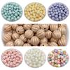 Exquisit Macaron Herstellung von handgefertigten Armbändern, lose Perlen, 10 Stück, 11 mm, Perlglanz-Acryl-Wassermelonenperlen, einfarbig, DIY-Perlen, manuelles Zubehör