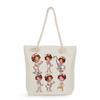 Multifunctional  Nurses Series Printed Thick Rope Shoulder Beach Bag 7589 CLE