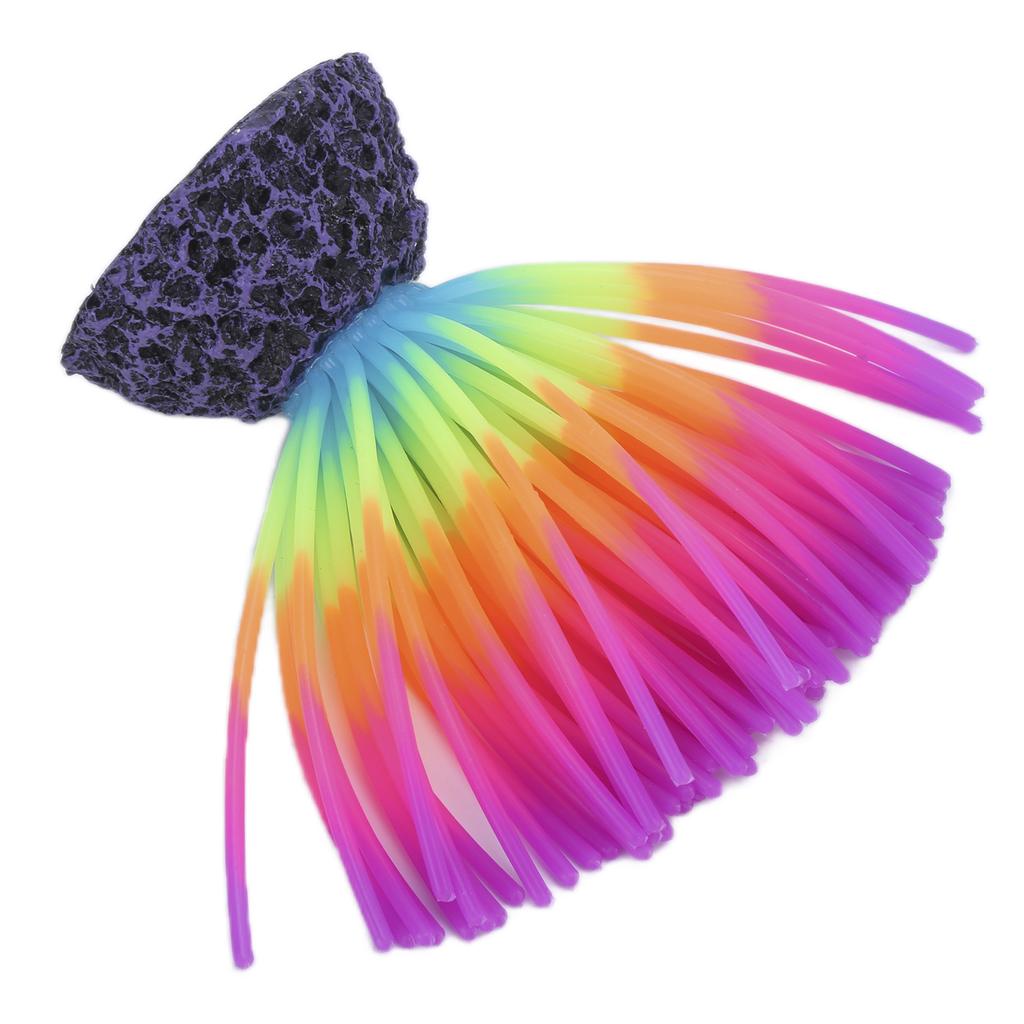 Aquarium Silicone Simulation Coral Fish Landscaping Decoration Fake Water Plants