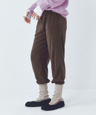 CITTA Essential Leg Warmer Layered Pants_Ctb558(Brown)