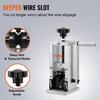 VEVOR Manual Wire Stripping Machine, 1.5 mm-30 mm Copper Stripper with Hand Crank or Drill Powered, Visible Stripping Depth Reference