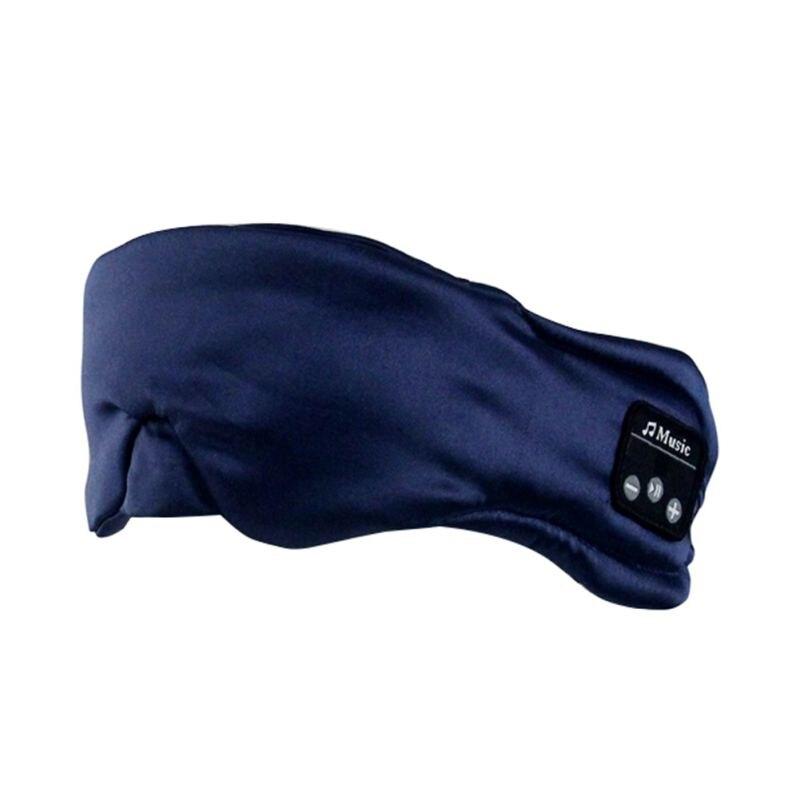 

Шелковая Bluetooth маска для сна на глаза Bluetooth музыкальная маска для глаз ультратонкие наушники для прослушивания песен и звонков