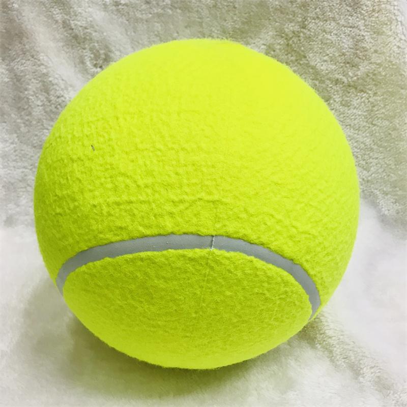 Pelota de Tenis para Perro Grande Juguetes Gigantes para Mascotas para Masticar Firma Mega Jumbo Pelota para Niños Entrenamiento 9.5 Pulgadas