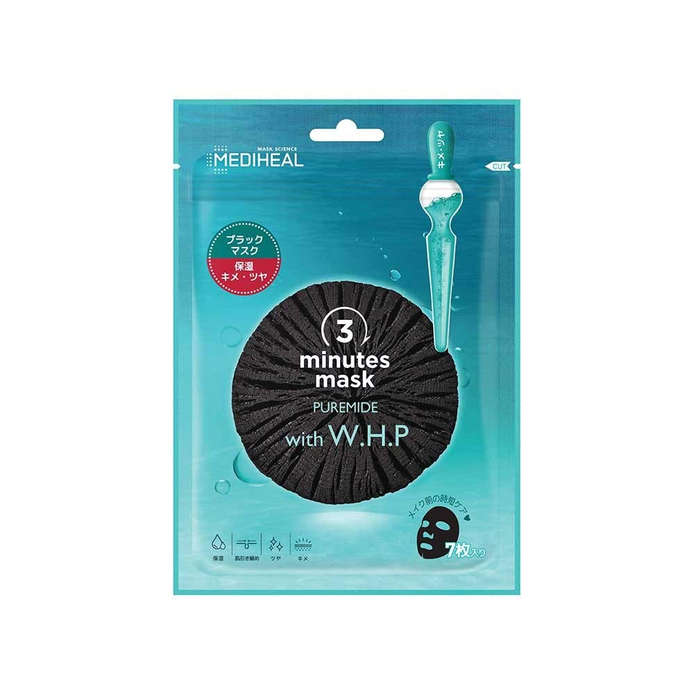 

MEDIHEAL 3-минутная тканевая маска Pure Mide с маской для лица 7 листов [оригинальный продукт] WHP (х 1)