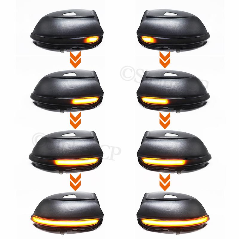 LED Side Wing Dynamic Turn Signal Indicator Mirror Indicator for VW Passat CC B7 Beetle Scirocco Jetta MK6 - Euro PR