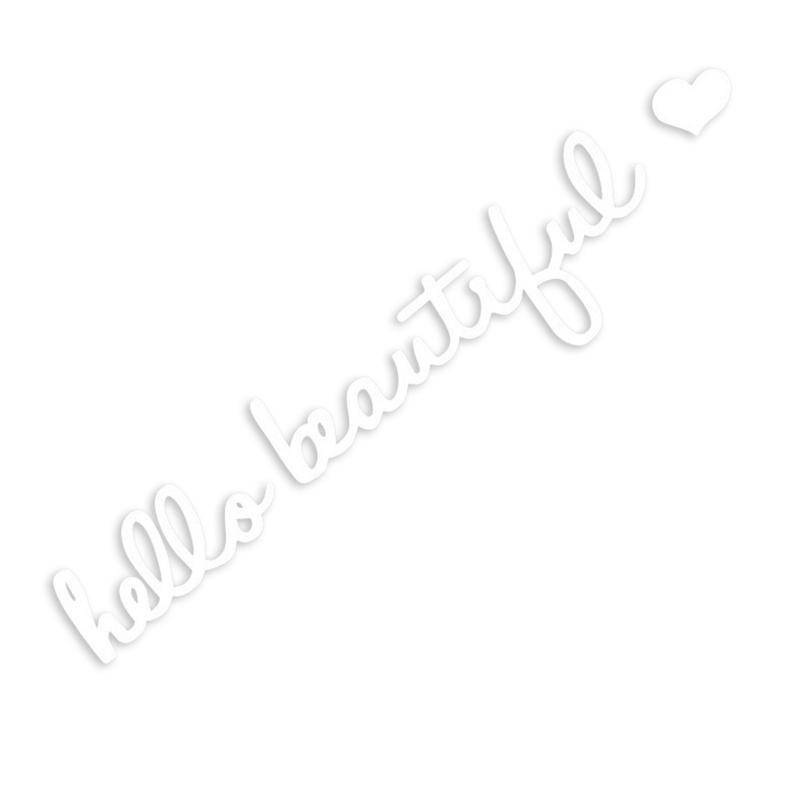 1PC Passenger Princess Star Car Mirror Stickers Decoration Rear View Mirror Auto Vehicle Vinyl Decal Sticker Interior Access