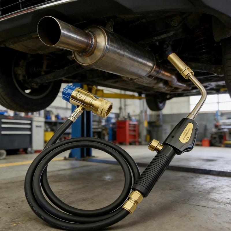High Temperature Oxygen Less Welding Torch With 1.5M Extended Hose For Stainless Steel And DIY Projects Precise Metal Work