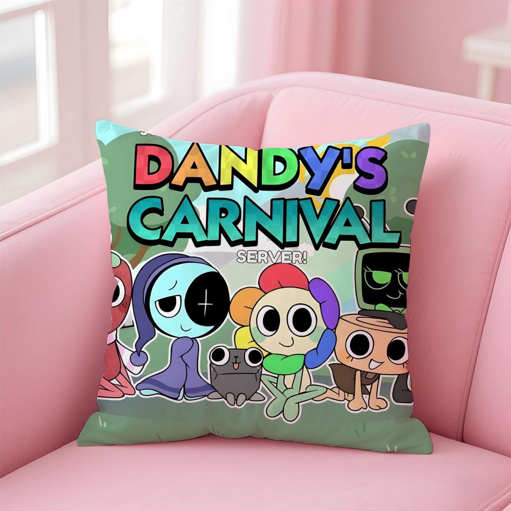 Spiel D-Dandy's W-World Kissenbezug für Zuhause & Auto, Mehrzweck-Kissenbezug - Wendbar, Weich & Langlebig für den täglichen Gebrauch