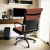 Ergonomic Office Chair Cover Checkered Pattern NonSlip Backing Waterproofs Fabric Sleeve for Comfortable Seating