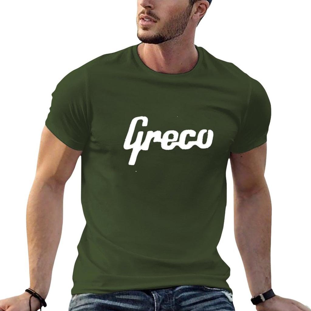 Greco Guitar T-Shirt summer top anime stuff t shirt for men