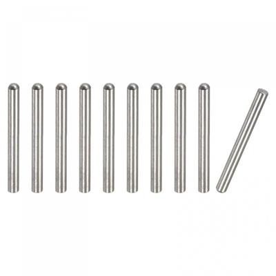 10Pcs Stainless Steel Dowel Pins 28/30/35/40/45/50mm Length Flat Chamfered End Bunk Bed Pins