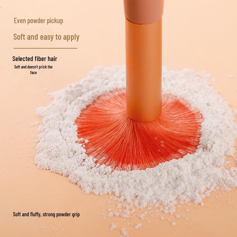 8-Piece Soft Bristle Makeup Brush Set: Eyeshadow, Setting Powder, Blush, Beauty Tools