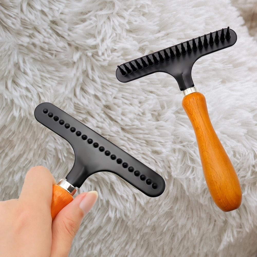 Stainless Steel Pet Comb for Long Thick Hair Deshedding Cleaning Carpet Rake  Dogs Puppy Cats