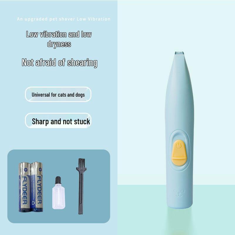 Electric Pet Paw Hair Trimmer for Cats and Dogs