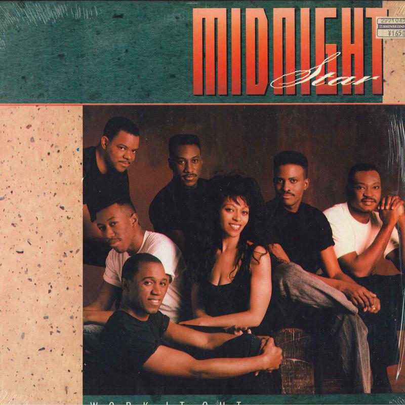 LP Record MIDNIGHT STAR - Work It Out Z75316 SOLAR 1990 US Soul/Funk Used
