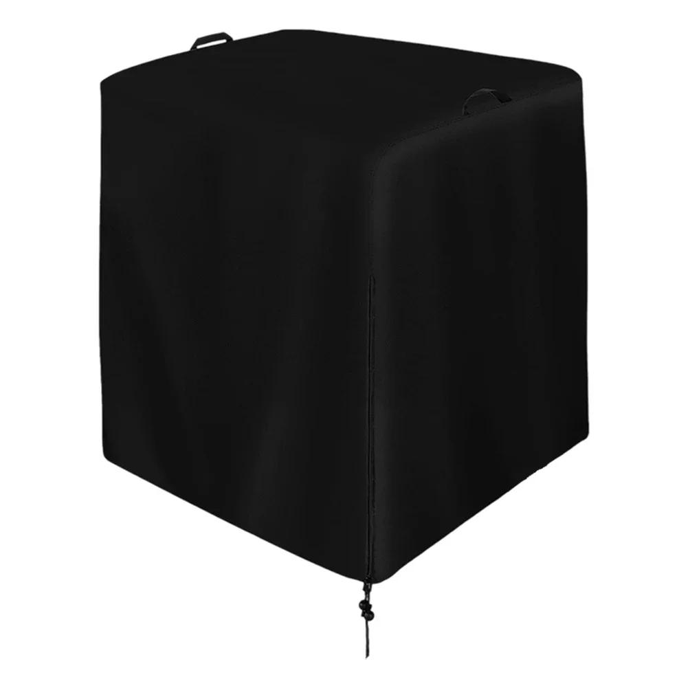 

Outdoor Equipment Protection Adjustable Drawstring Cover 500D Oxford Fabric Elastic Buckle Strap For Pool Protection 25x24x28 in
