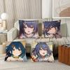 1pc Game Anime Honkai Star Rail Yunli Pillow Case Fashion Square Pillowcase Bedroom Sofa Room Ins Decoration Leisure