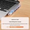 Aluminum Laptop Docking Station: 4-in-1 USB 3.0 Hub with Type-C Interface