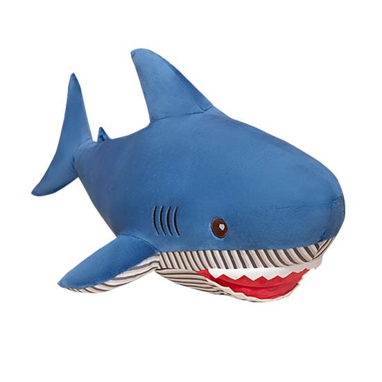 

Giant Plush Shark Pillow 100cm Soft Fluffy Stuffed Animal for Cuddling & Sleeping Big Huggable Shark Toy for Kids Adults