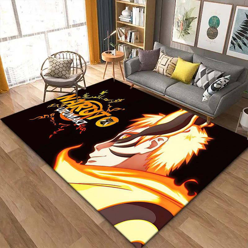 Naruto NonSlip Carpet Rug for Living Room Bedroom Home Sofa Decoration,Kids play Non-slip Floor Mat