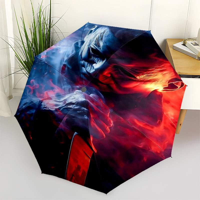 Anime Character Umbrella: Automatic Opening/Closing, Foldable Design, 8-Rib Iron Frame, Perfect Gift for Fans and Travelers0104345a