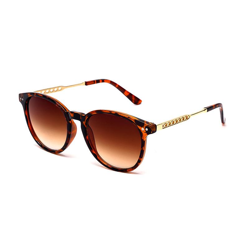 New European And American Metal Hollow Sunglasses Trendy Retro Street Shooting Sunglasses