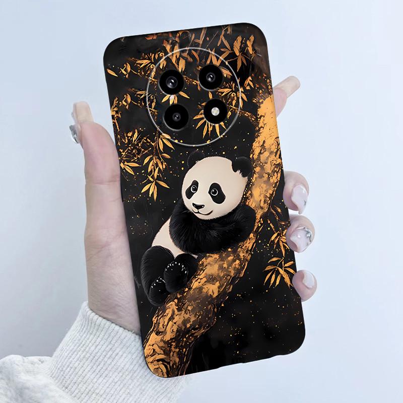 For Realme 13 Plus 5G Case Soft TPU Silicone Cover Lovely Cartoon Panda Astronaut Phone Case For Realme 13+ Global Coque Funda