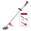 Multi-Functional Electric Lawn Mower with Backpack, Lithium Battery, Powerful Brush Cutter, Trimmer, and High Reach Greenery Tool.