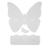 3 Pcs Silicon Mold DIY Crystal Epoxy Resin Wall Mount Butterflies Shelf Rack Mold Aromatherapy Silicone Mold
