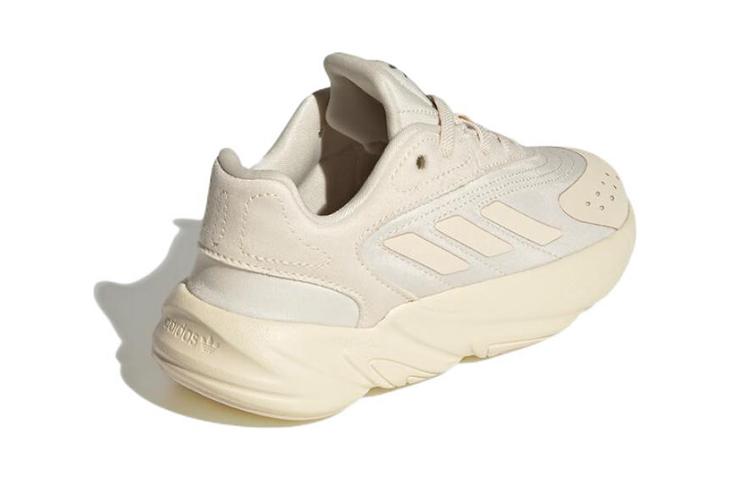 Adidas Originals Ozelia El C Low top Abrasion Resistant Low top Kids Lifestyle Shoes Beige Yellow GW7213