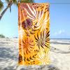 Colorful Tropical Palm Leaf Beach Towel Lightweight Absorbent Towel for Men Women Summer Vacation Beach Pool Gym Camping Use