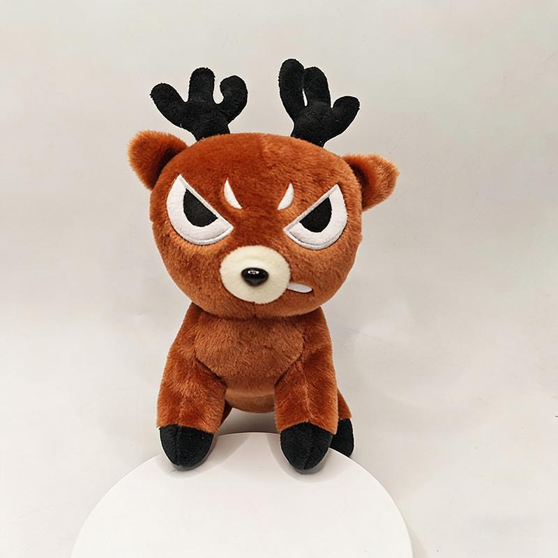 Non-Toxic New 99 Nights In The Forest Purple Bat Plush Cute Pink Baby Deer Stuffed Doll Funny Blue Owl Red Goat Plush Toy For Kid Gifts