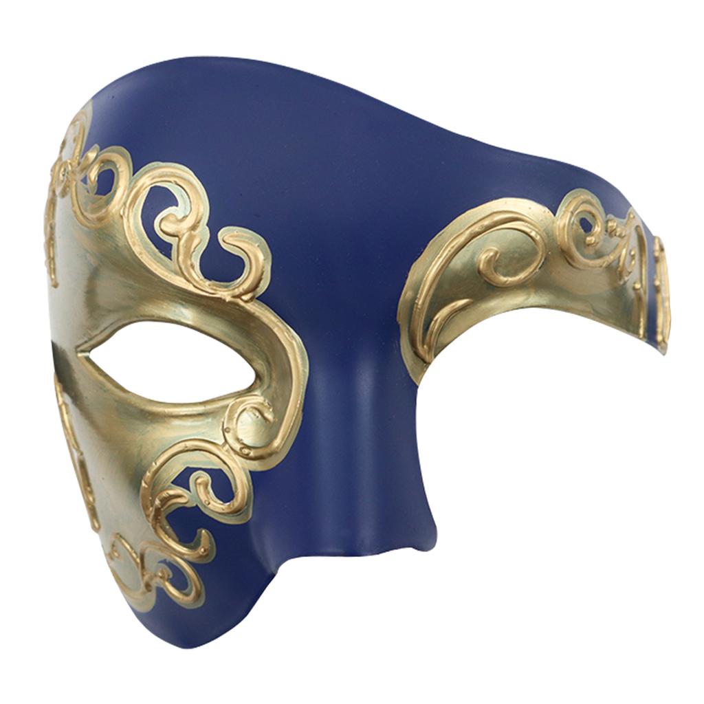 Steampunk Phantom Plastic Adult Half Face Mask Carnival Festival Bar Opera Stage Costume Prop Halloween Party Cosplay
