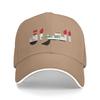 Iraq Country Flag Baseball Cap  Unisex Custom Logo Trucker Hat Hot Sale Hunting Camping Snapback Cap Birthday Present