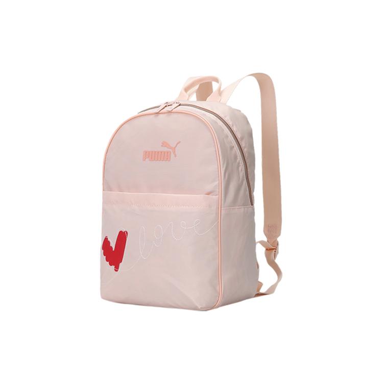 

New PUMA Polyester Backpack Regular Women s Cherry Blossom Pink 077936-02 24.9*11.9*33.0CM