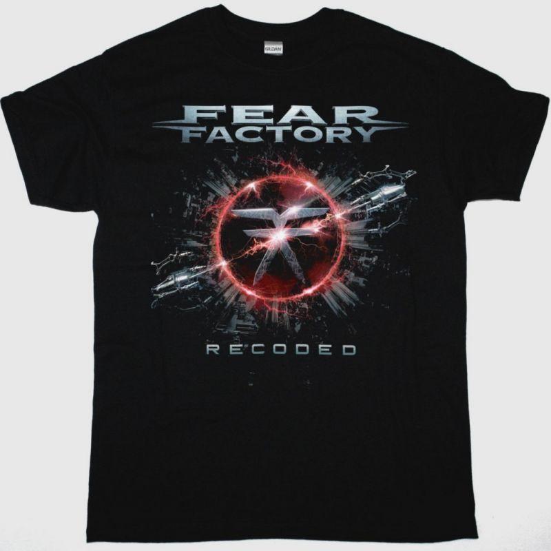 FEAR FACTORY RECORDED NEW BLACK T-SHIRT XXL