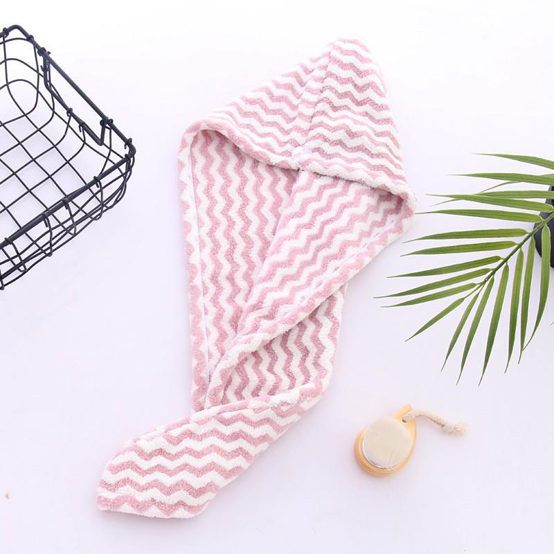 

Детская быстросохнущая шапочка для душа - Утолщенная, влаговпитывающая, двухслойная повязка для волос для женщин и детей, милый дизайн Hair Dryer Cap