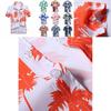 Camicia da Uomo Floreale a Maniche Corte di Qualità Premium con Design Hawaiano Senza Tempo