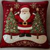 Peacock Quilted Pillow Cover 3D Digital Print Custom Cushion Case Home Decor