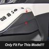 Car Styling Door Armrest Decals Decoration Cover Trim For BMW X5 G05 -2024 Carbon Fiber Color Interior Accessories