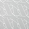 Beach Umbrella Grey and White 160 X 160 X 196 Cm