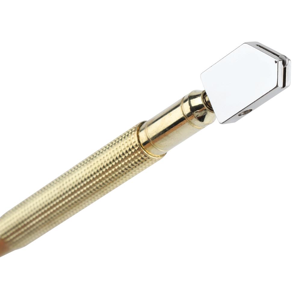 Supercutter Metal Handle Straight Hd Glass Cutter for Cutting Glass Tiles Mirror RT-208A