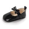 Scarpe da Neonato Scarpe da Bambina Piccola PU Antiscivolo Fiocco Scarpe Classiche da Principessa Scarpe da Primo Passo per Bambini Piccoli Scarpe da Culla