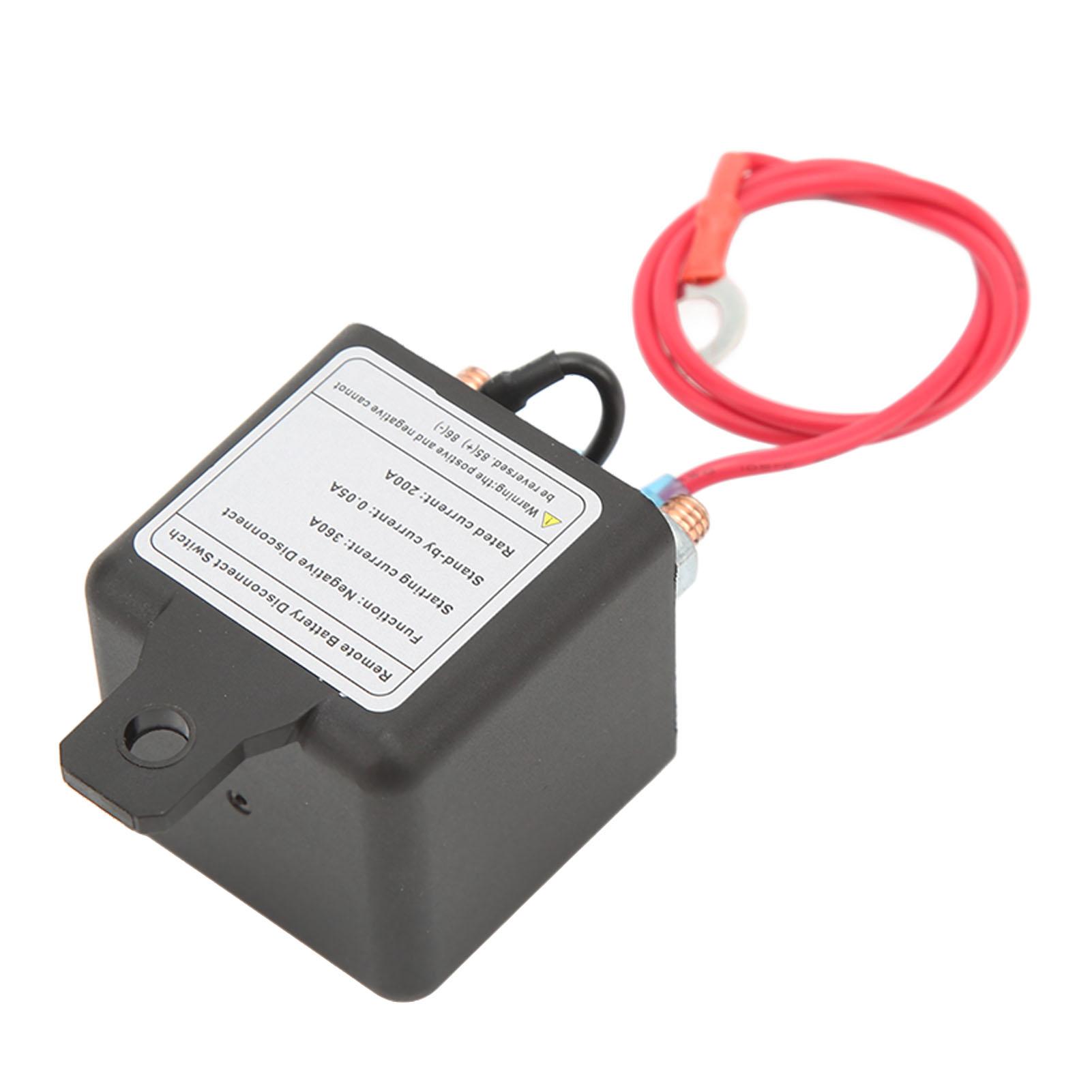 

12V Автомобильный выключатель питания с дистанционным управлением Ударопрочный Чувствительный Компактный для пикапов Сельскохозяйственной техники